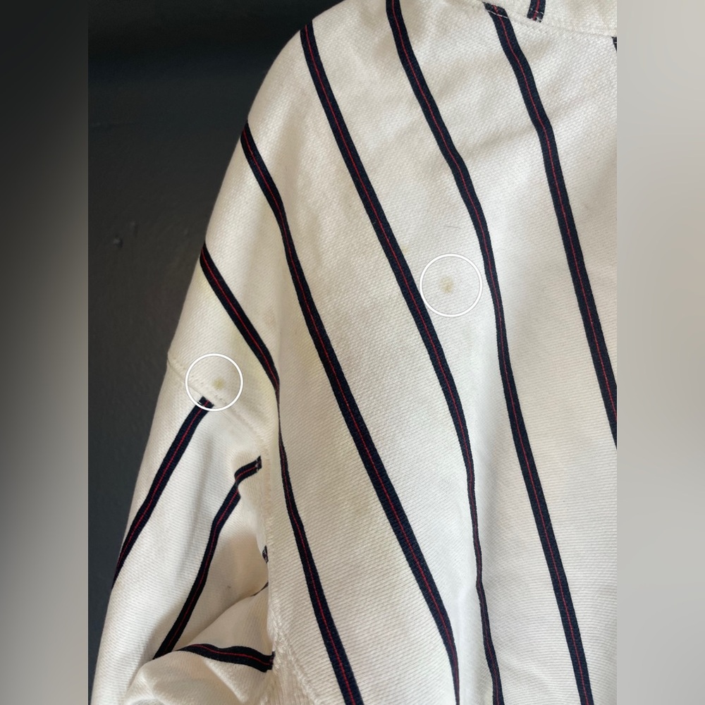 Vintage Champion Reverse Weave Women’s Hoodie - Striped - Picture 5 of 9